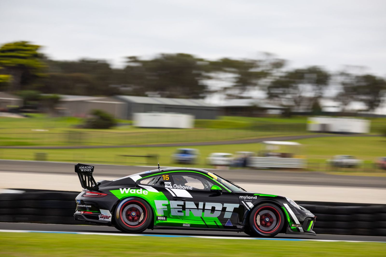 Clay Osborne with McElrea Racing in the Porsche Michelin Sprint Challenge at Phillip Island 2024