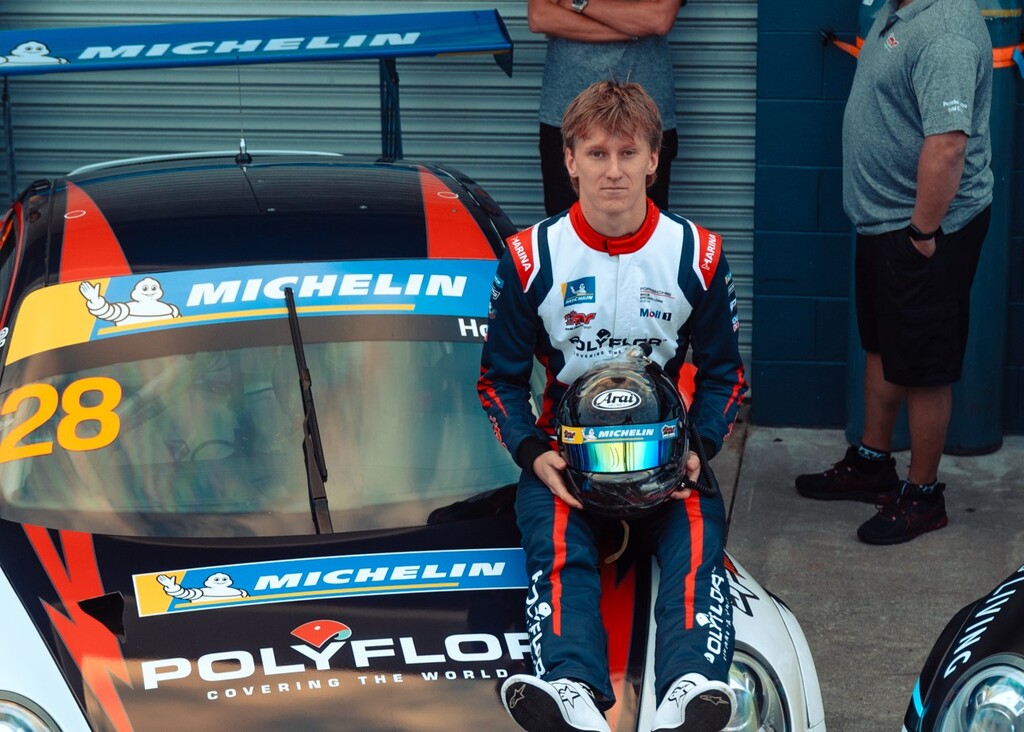 Ayrton Hodson with McElrea Racing in the Porsche Michelin Sprint Challenge at Phillip Island 2024