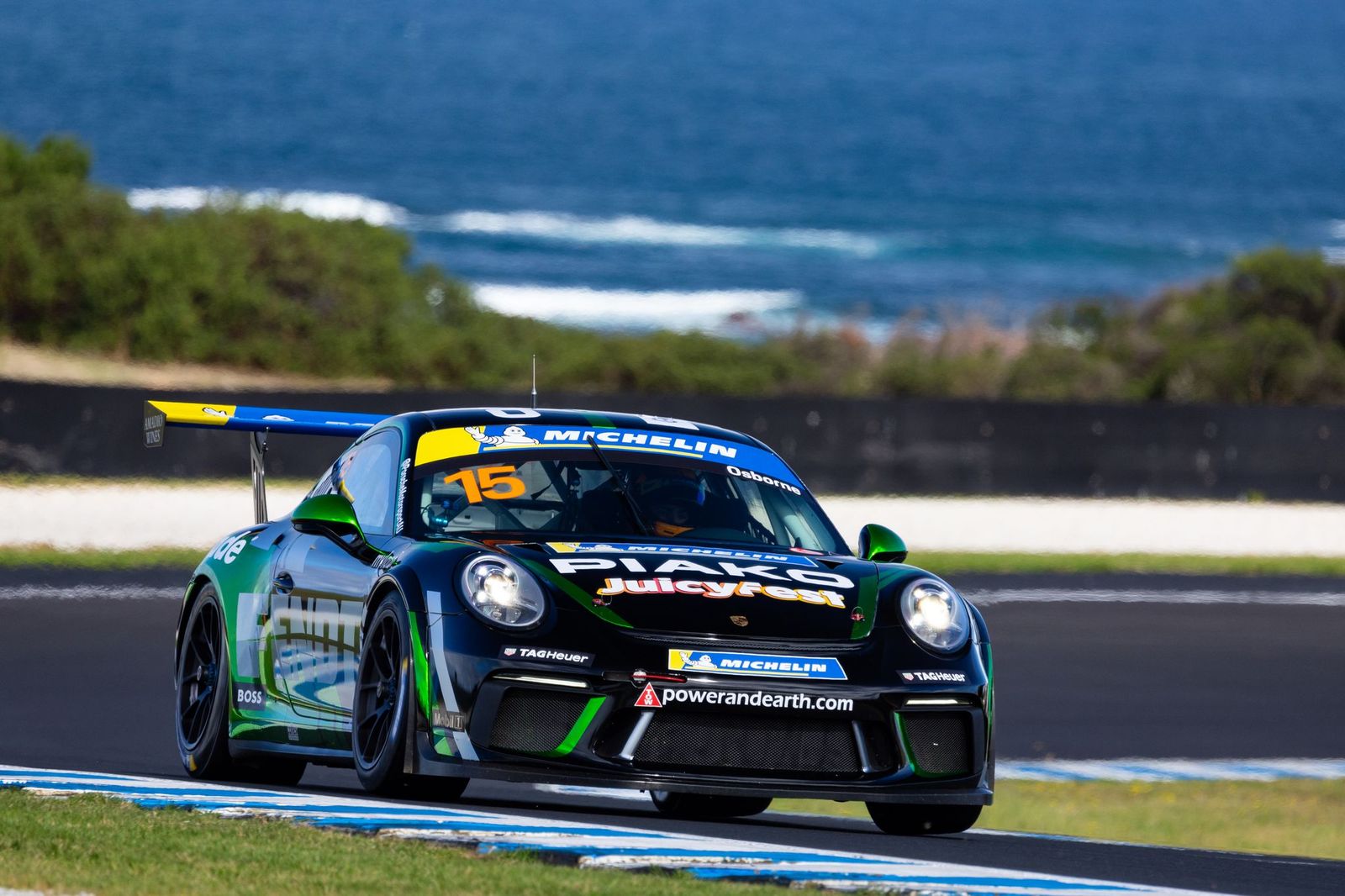 Clay Osborne with McElrea Racing in the Porsche Michelin Sprint Challenge at Phillip Island 2024