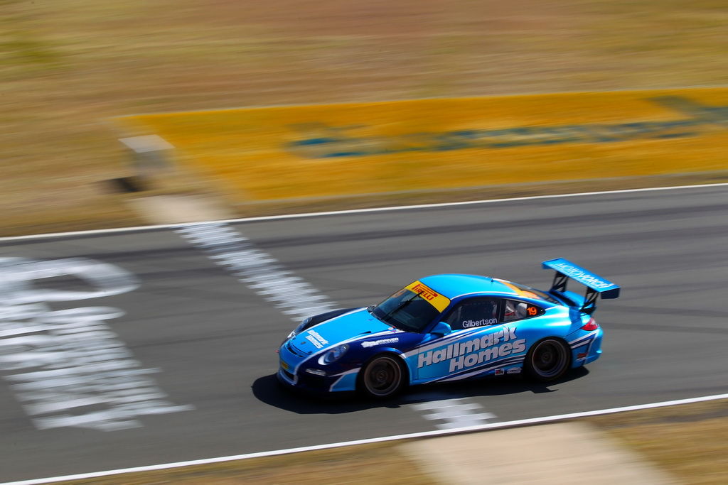 Anthony Gilbertson with McElrea Racing at Queensland Raceway