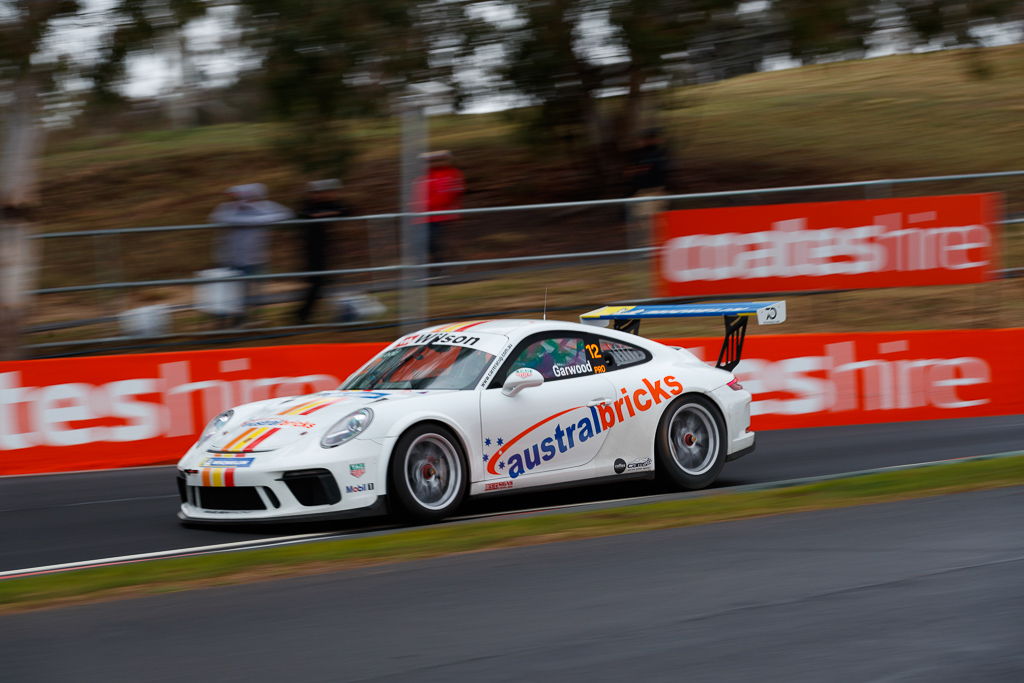 Adam Garwood with McElrea Racing at Bathurst for round 7 of the 2018 Porsche Carrera Cup Championship