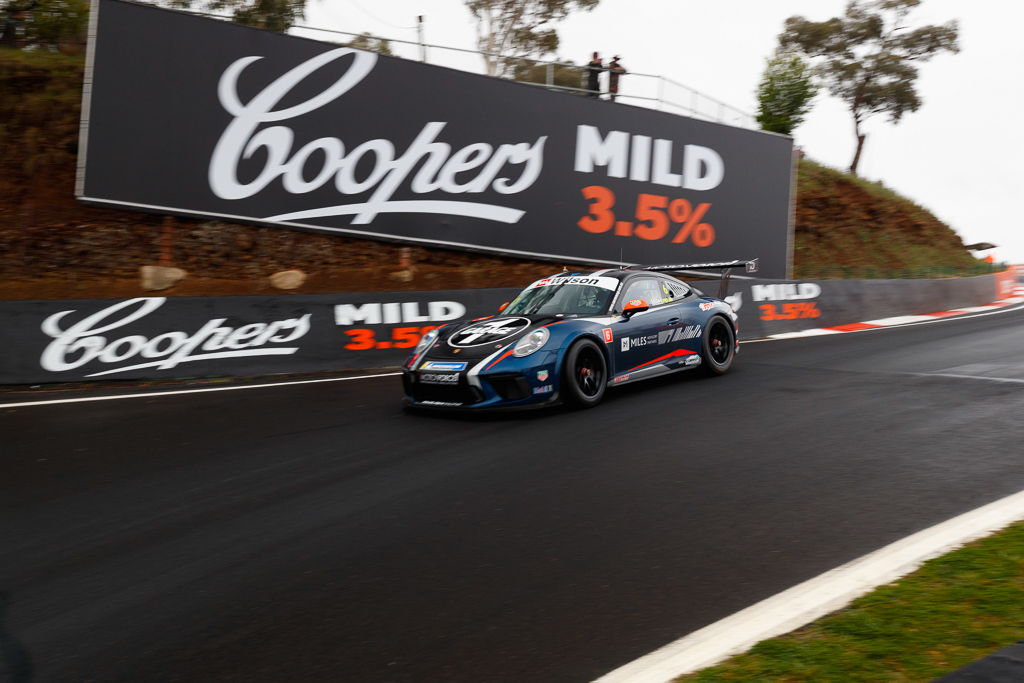 Tim Miles with McElrea Racing at Bathurst for round 7 of the 2018 Porsche Carrera Cup Championship