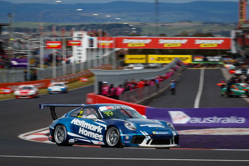 Anthony Gilbertson with McElrea Racing at Bathurst for round 7 of the 2018 Porsche Carrera Cup Championship