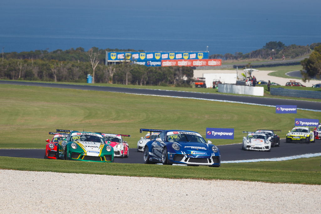 Anthony Gilbertson with McElrea Racing at Phillip Island