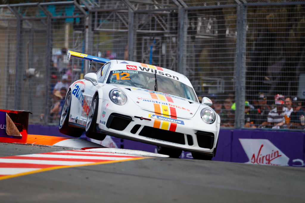 Adam Garwood with McElrea Racing at Surfers Paradise for round 8 of the 2018 Porsche Carrera Cup Championship