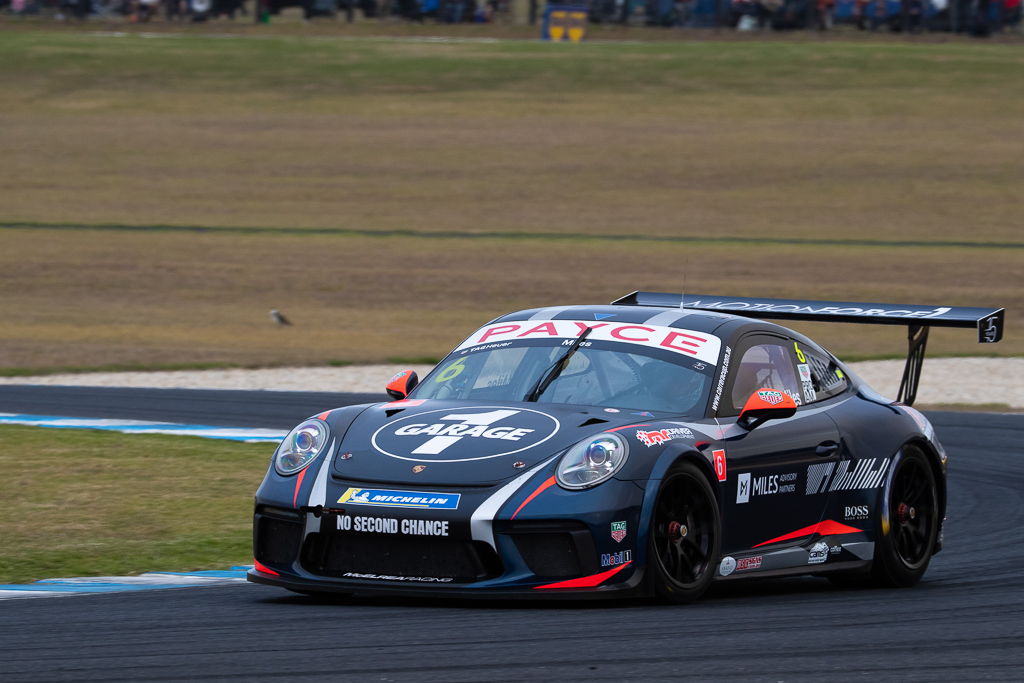 Tim Miles with McElrea Racing in the Porsche Carrera Cup at Phillip Island