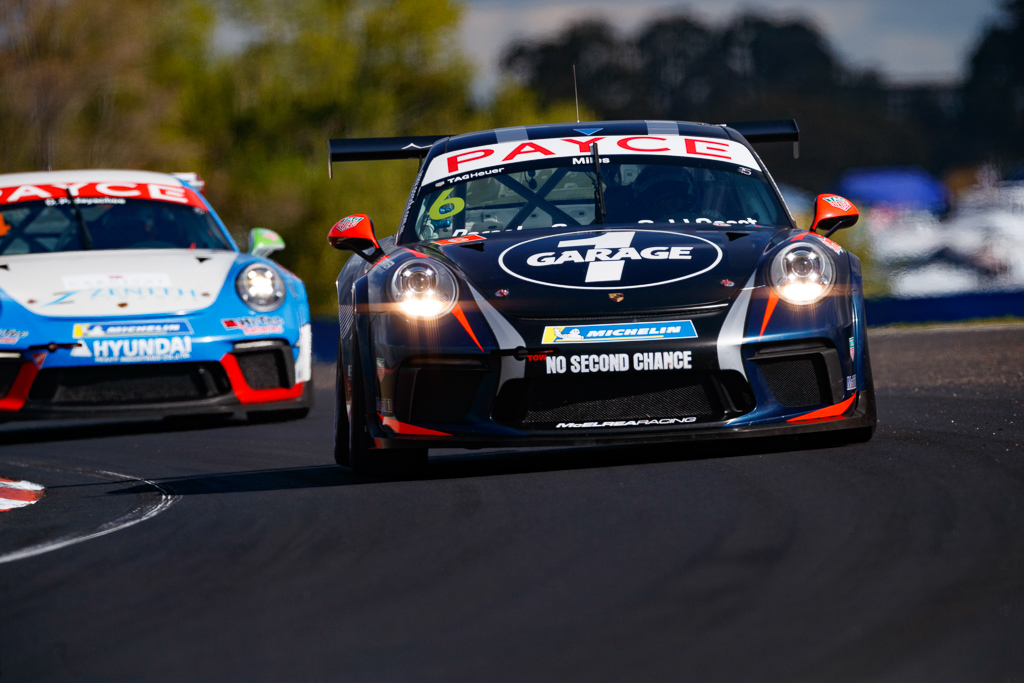 Tim Miles with McElrea Racing in the Porsche Carrera Cup at Bathurst