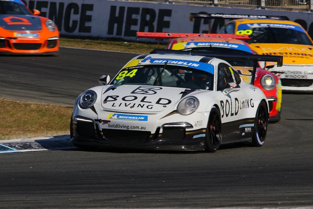 Brett Boulton with McElrea Racing at Queensland Raceway for round 4 of the Porsche GT3 Cup Challenge 2019