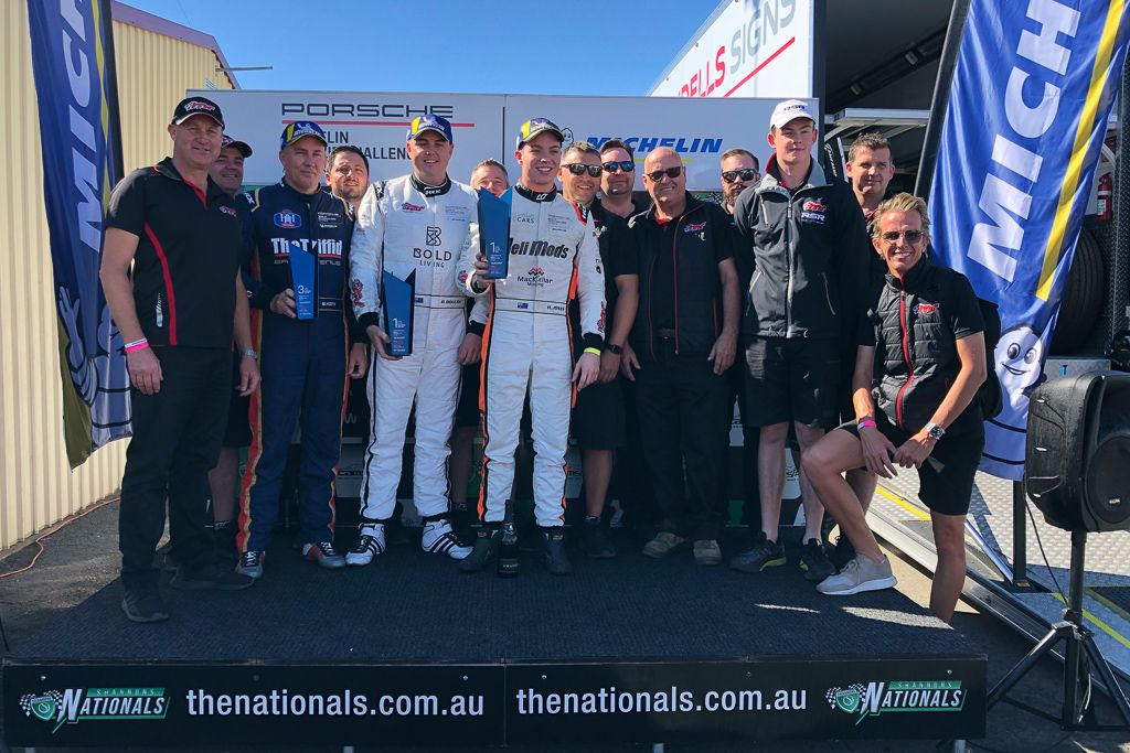McElrea Racing at Queensland Raceway for Round 4 of the Porsche GT3 Cup Challenge 2019
