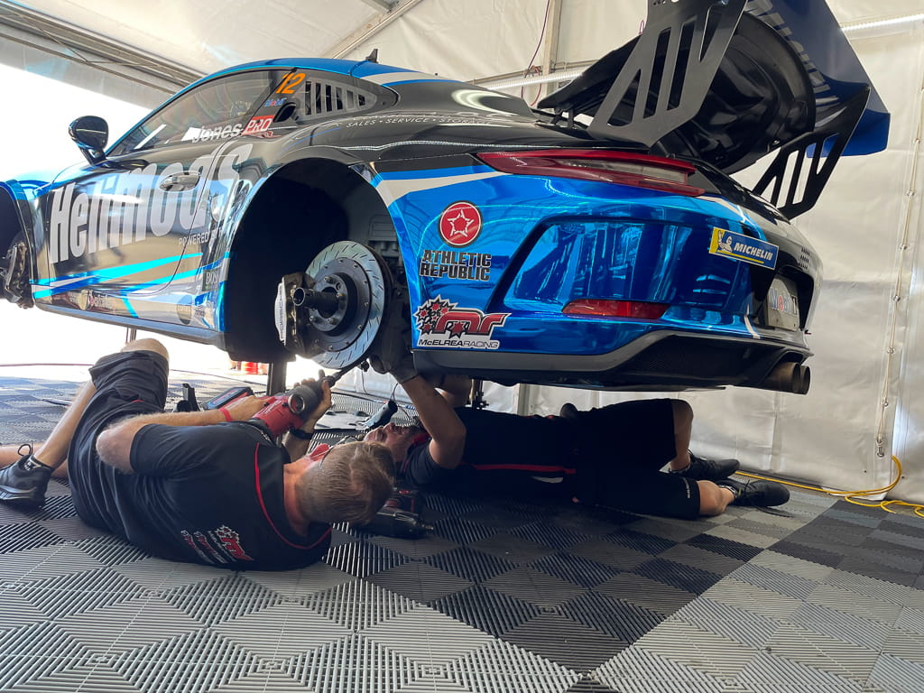 McElrea Racing in the Porsche Carrera Cup at Townsville 2021