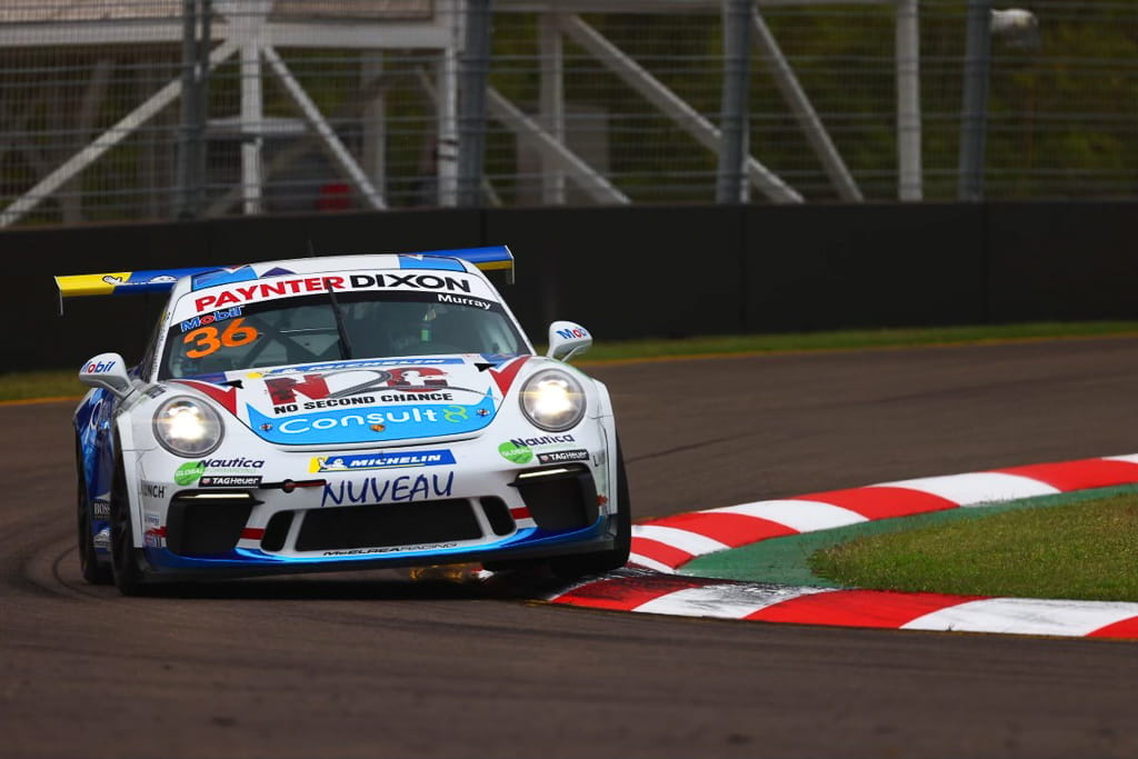 Cooper Murray in the Porsche Carrera Cup at Townsville 2021
