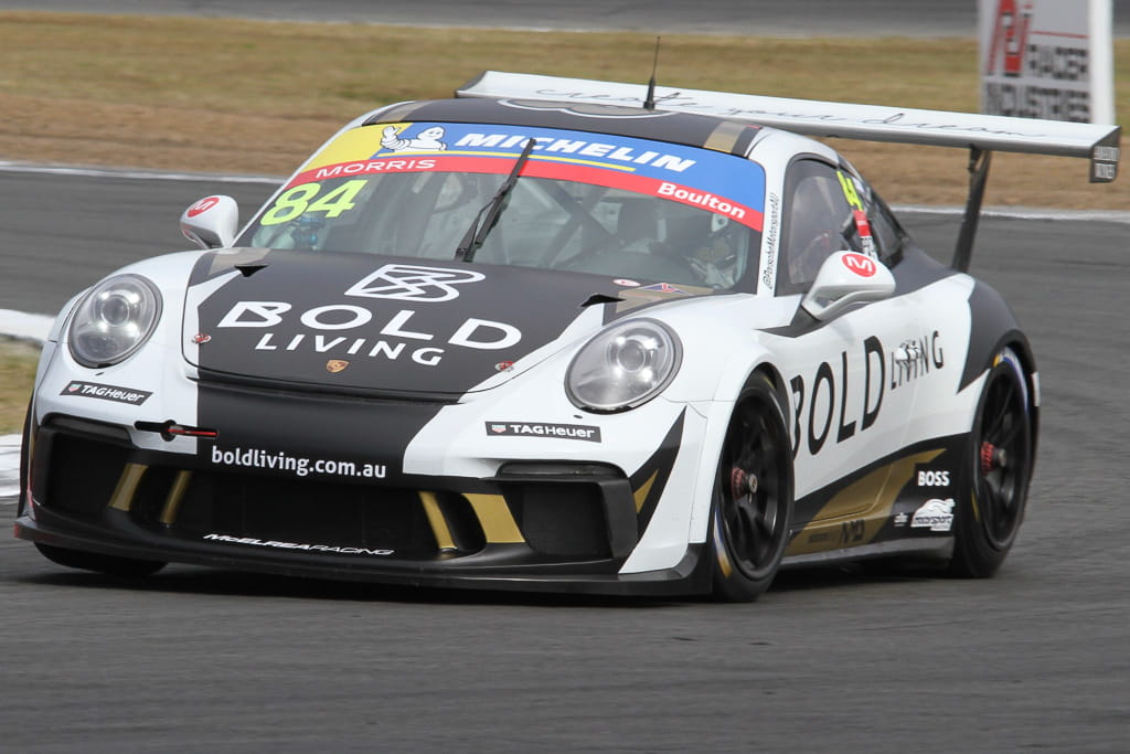 Brett Boulton with McElrea Racing in the Michelin Sprint Challenge Round 2 at Queensland Raceway 2022