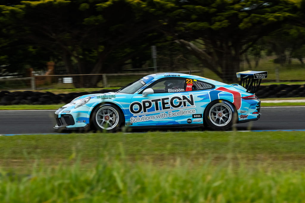 Lockie Bloxsom with McElrea Racing in the Michelin Sprint Challenge Round 6 at Phillip Island 2022