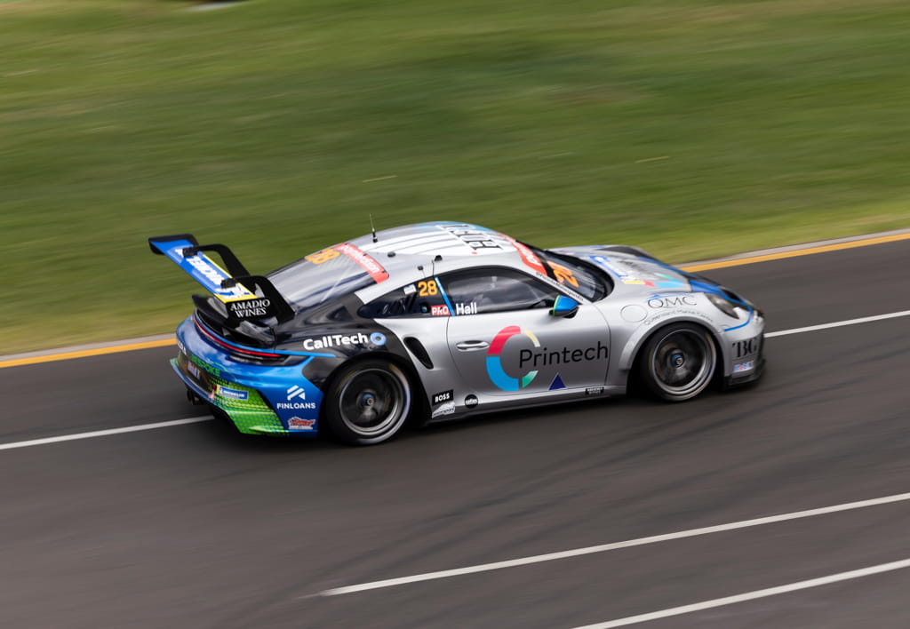 Bayley Hall with McElrea Racing in the Porsche Carrera Cup Australian Grand Prix 2022