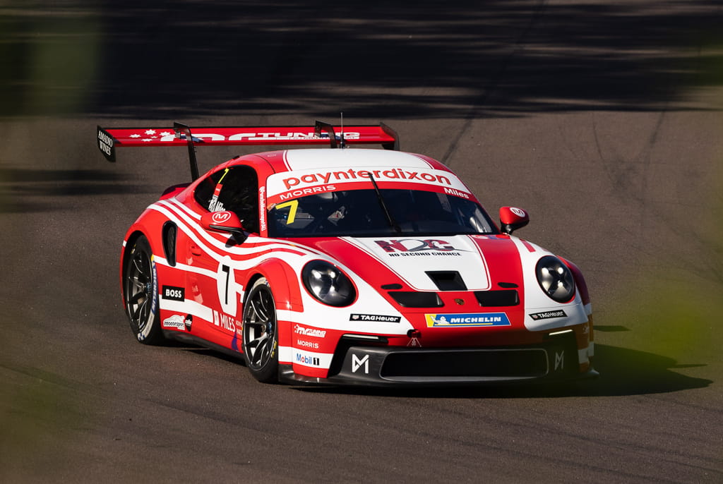 Tim Miles with McElrea Racing in the Porsche Carrera Cup at Darwin 2022