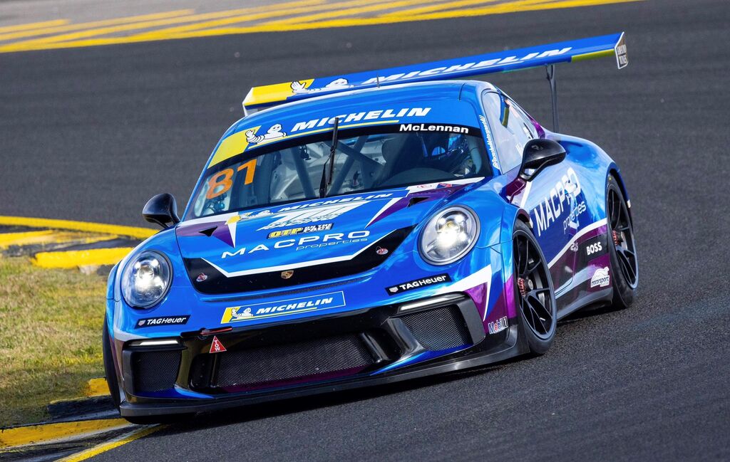 Tom McLennan with McElrea Racing in the Michelin Sprint Challenge Round 3 at Sydney Motorsport Park 2023