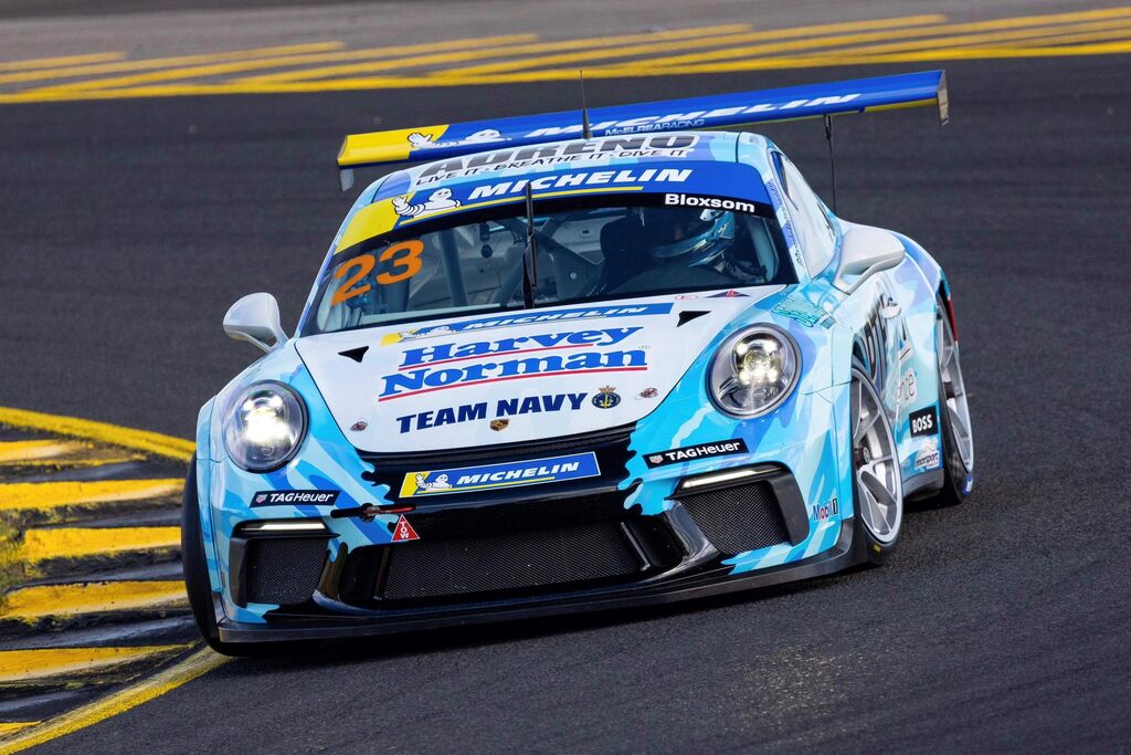 Lockie Bloxsom with McElrea Racing in the Michelin Sprint Challenge Round 3 at Sydney Motorsport Park 2023