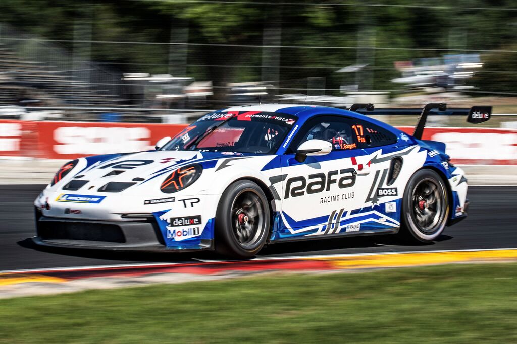 Tom Sargent with McElrea Racing in the Porsche Carrera Cup North America Round 5 at Road America 2023